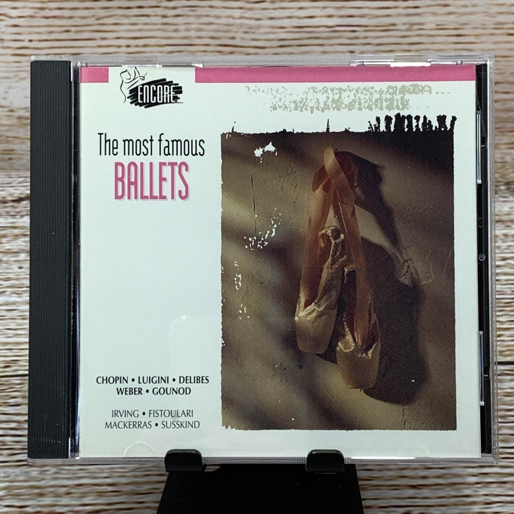 The Most Famous Ballets [1994 CD] Chopin Delibes Gounod Weber Encore Classical‎